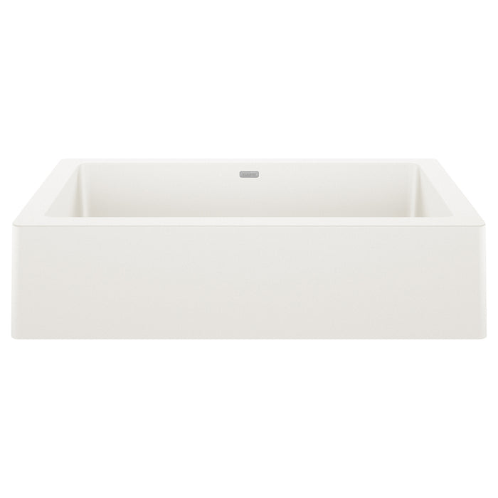 BLANCO Vintera 30" Super Single Apron Farmhouse Sink - White