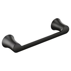 Moen YB0286 Matte black hand towel bar