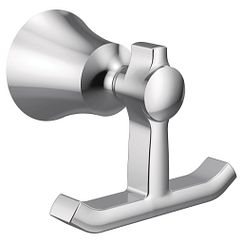 Moen YB0303 Chrome double robe hook