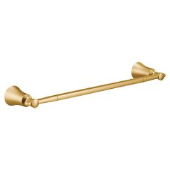 Moen Brushed gold 18" towel bar