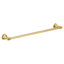 Load image into Gallery viewer, Moen YB0524 Brushed gold towel bar
