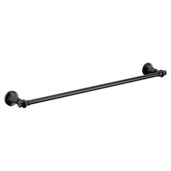 Moen YB0524 Matte black towel bar