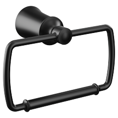 Moen Matte black towel ring