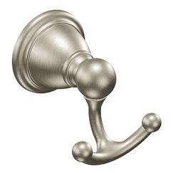 Moen YB5403 Brushed nickel double robe hook