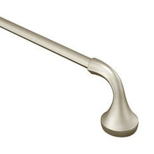 Load image into Gallery viewer, Moen YB2824 Brushed nickel 24&amp;quot; towel bar
