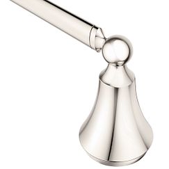Moen Polished nickel 18" towel bar