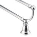 Moen YB5422 Chrome 24" double towel bar