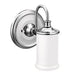 Moen Chrome one globe bath light