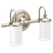 Moen YB6462 Polished nickel two globe bath light