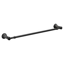 Moen Matte black 24" towel bar
