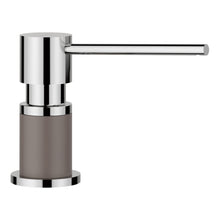 Load image into Gallery viewer, BLANCO 443044 Lato Soap Dispenser - Chrome/Volcano Gray
