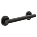Moen Matte black 12" designer grab bar