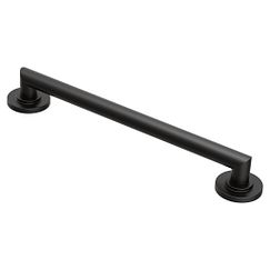Moen Matte black 18" designer grab bar