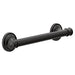 Moen Matte black 12" designer grab bar