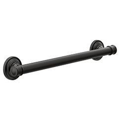 Moen Matte black 18" grab bar
