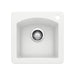 BLANCO Diamond Dual Mount Bar Sink - White