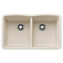 Load image into Gallery viewer, BLANCO 443068 Diamond Equal Double Bowl Kitchen Sink - Soft White
