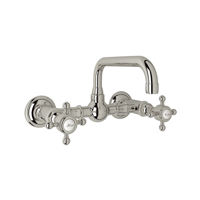 ROHL Acqui® Wall Mount Bridge Lavatory Faucet With U-Spout