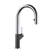 BLANCO 526392 Urbena Pull-Down Kitchen Faucet 1.5 GPM - Chrome/Anthracite