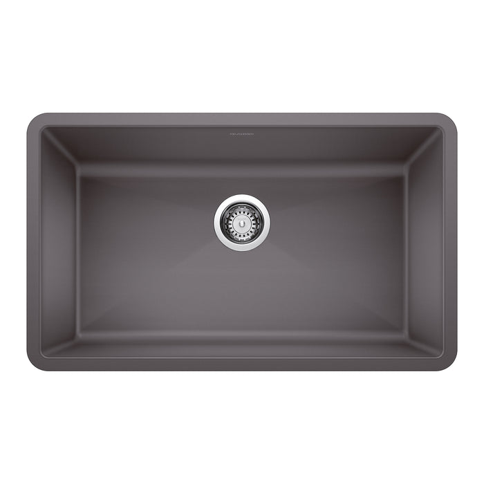 BLANCO 441478 Precis Super Single Bowl Kitchen Sink - Cinder