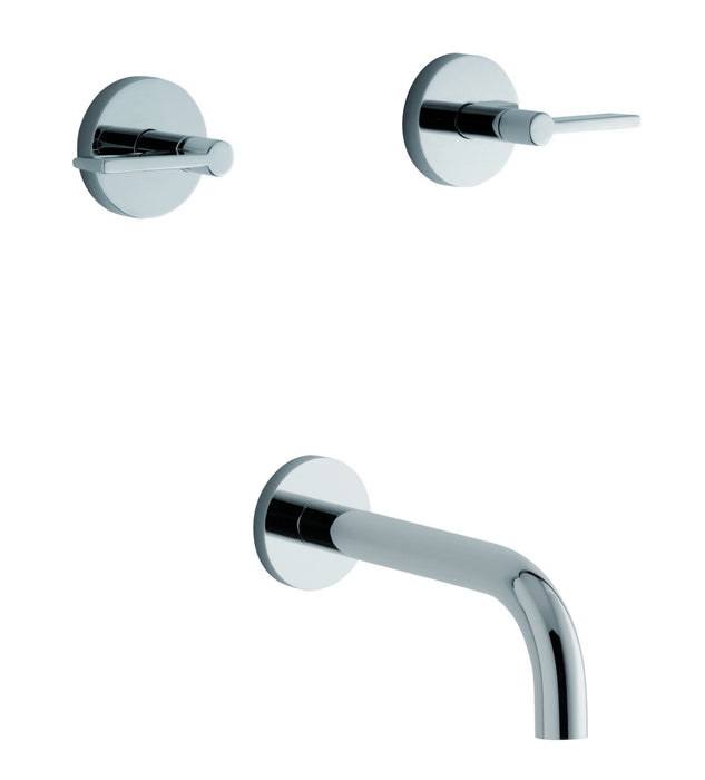 Kallista P24425-LV-CP One Wall-Mount Bath Faucet, Lever Handles