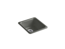 Load image into Gallery viewer, Iron/Tones 17&amp;quot; top-/undermount single-bowl bar sink
