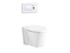 Kallista Modern Toilet Seat with Slow Close, Quick Hinge Release