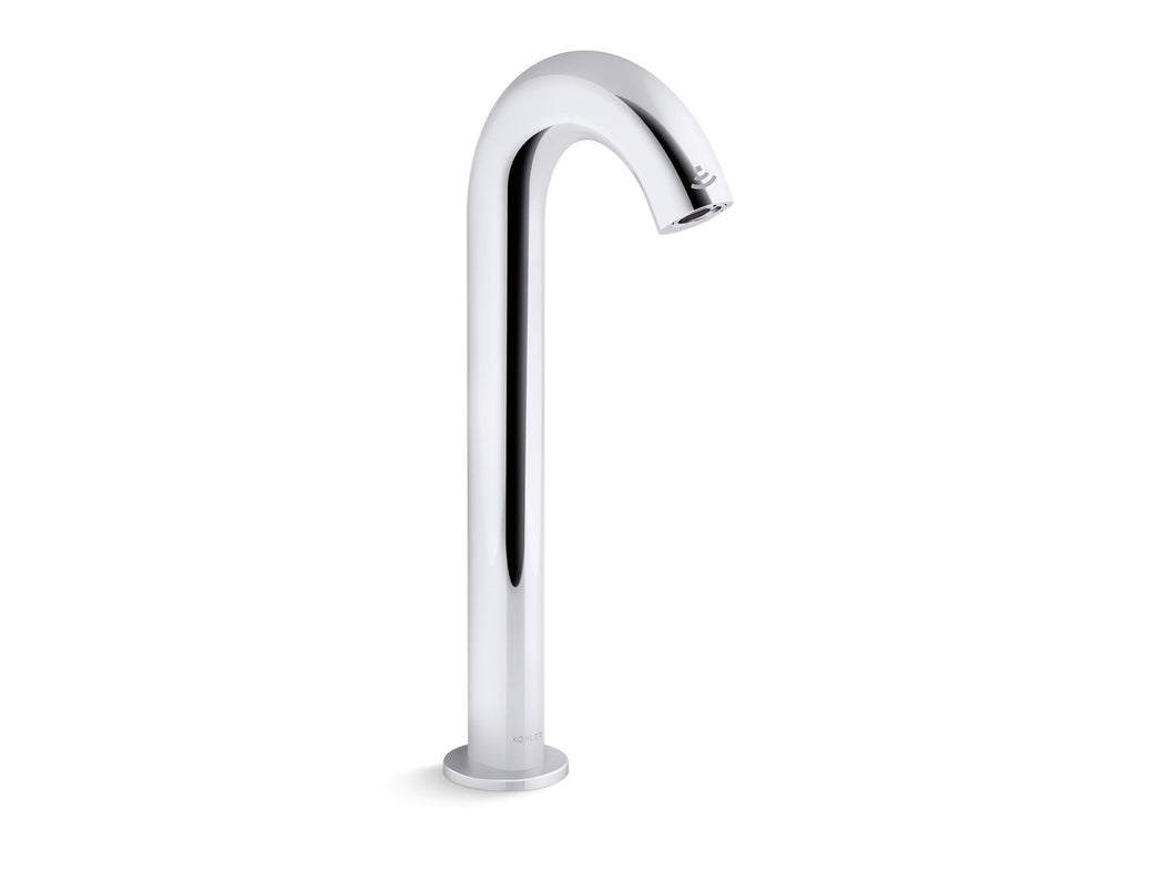 Oblo Tall Touchless faucet with Kinesis sensor technology, AC-powered