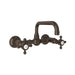 ROHL Acqui® Wall Mount Bridge Lavatory Faucet With U-Spout