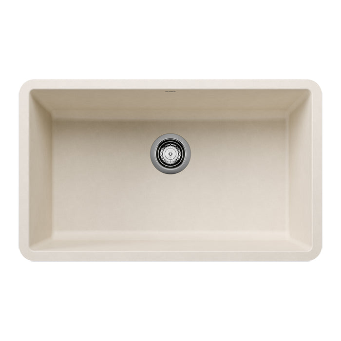 BLANCO 443083 Precis 30" Single Bowl Kitchen Sink - Soft White