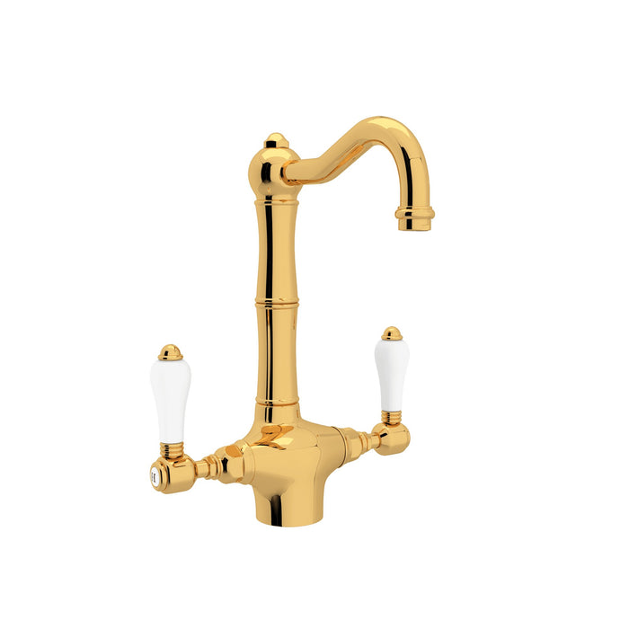 ROHL A1680 Acqui® Two Handle Bar/Food Prep Kitchen Faucet