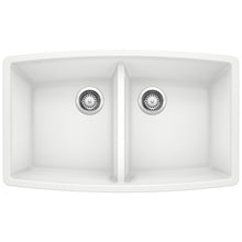 Load image into Gallery viewer, BLANCO 440071 Performa Equal Double Bowl Kitchen Sink - White
