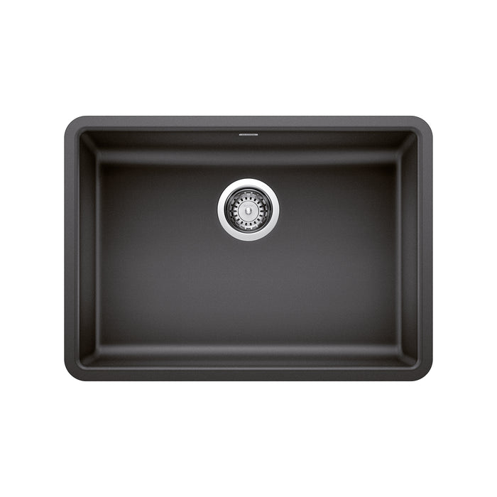BLANCO Precis 25" ADA Single Bowl Kitchen Sink - Anthracite