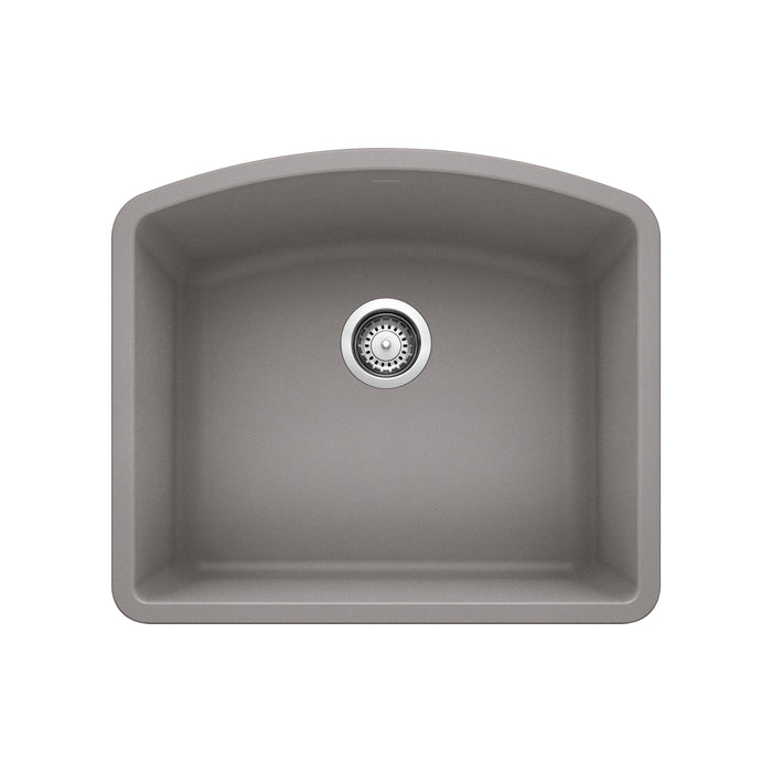BLANCO 440173 Diamond Single Bowl Kitchen Sink - Metallic Gray